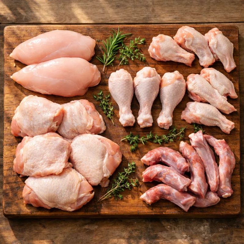 Курица по кускам — какую часть использовать в каждом блюде