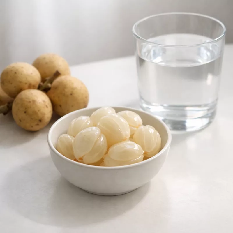 Лонгконг — тропический фрукт из Таиланда, который часто путают с лангсатом