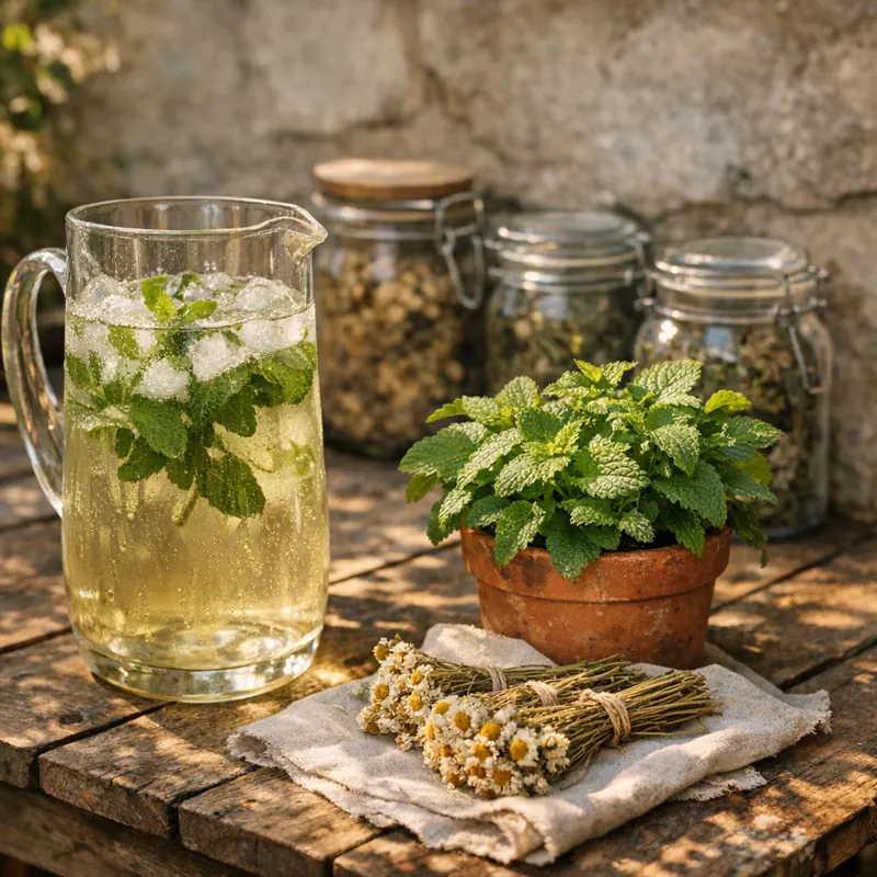 Лучшие травы для домашнего чая на каждый день