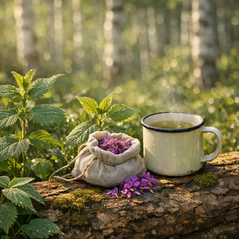 Лучшие травы для домашнего чая на каждый день