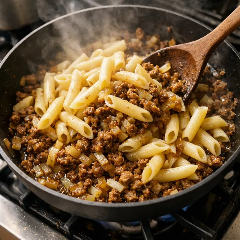 Макароны по-флотски: от матросского камбуза до студенческой кухни