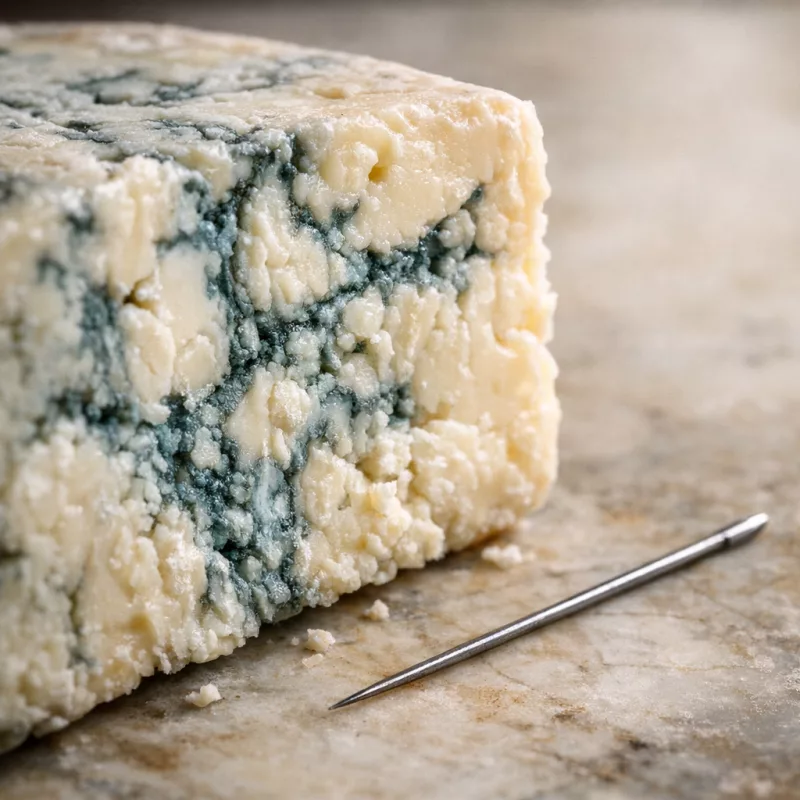 Мир сыра с голубыми и зелёными прожилками