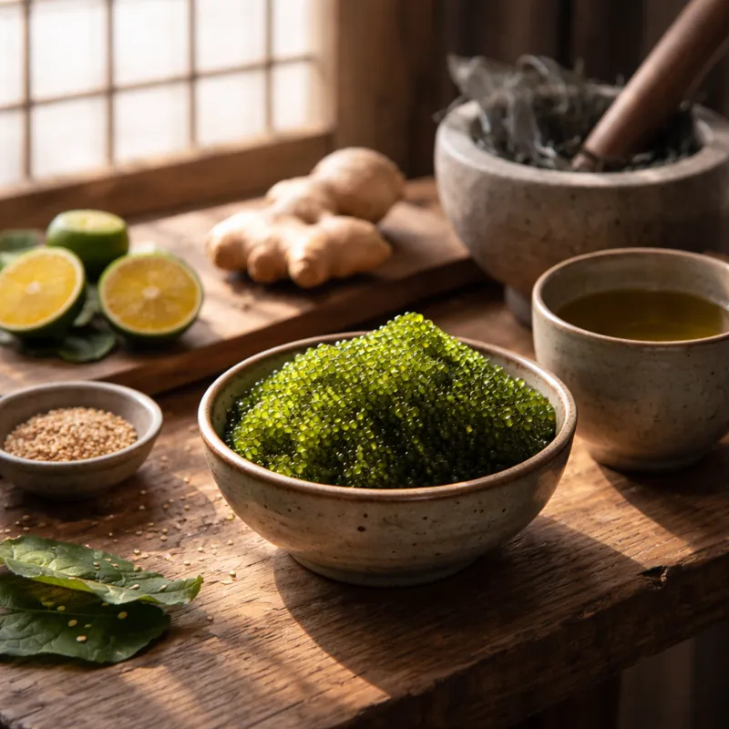 Морской виноград (уми будо)