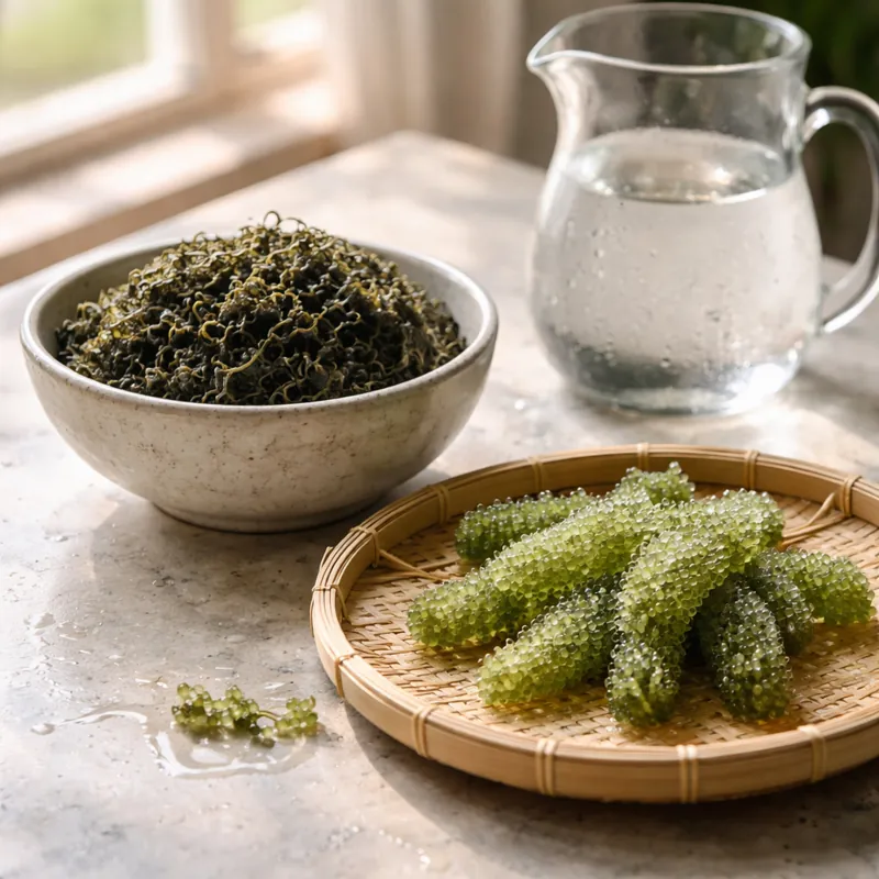 Морской виноград (уми будо)