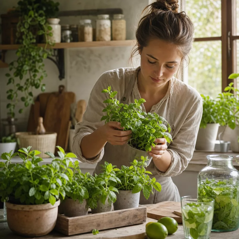 Мята (Mentha) в кулинарии