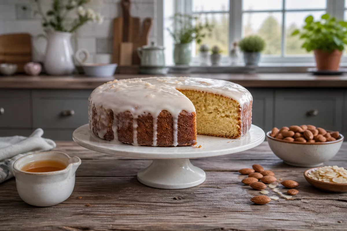 Нантский пирог (Gâteau nantais)