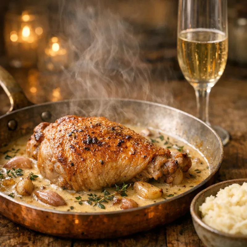 Не выливайте выдохшее шампанское — приготовьте из него что-нибудь вкусное