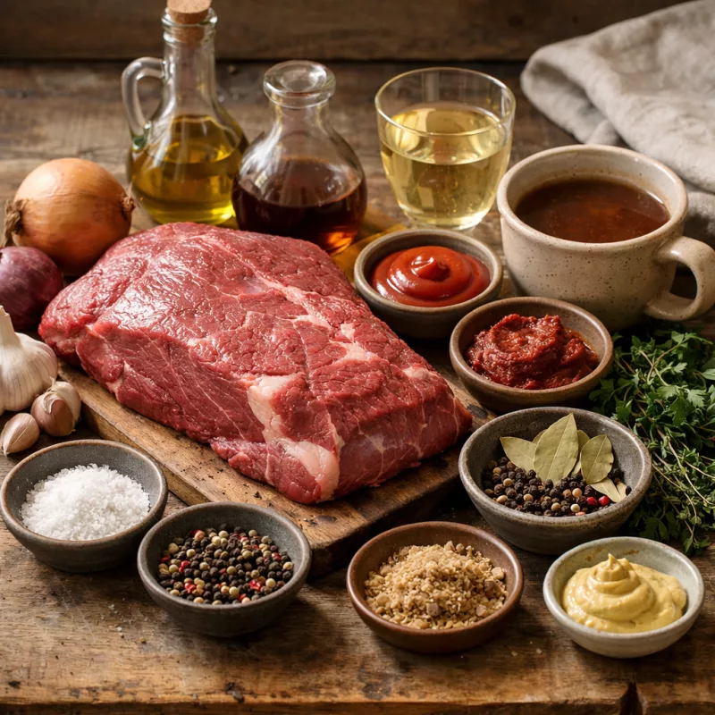 Sauerbraten: немецкое кислое жаркое с глубоким вкусом