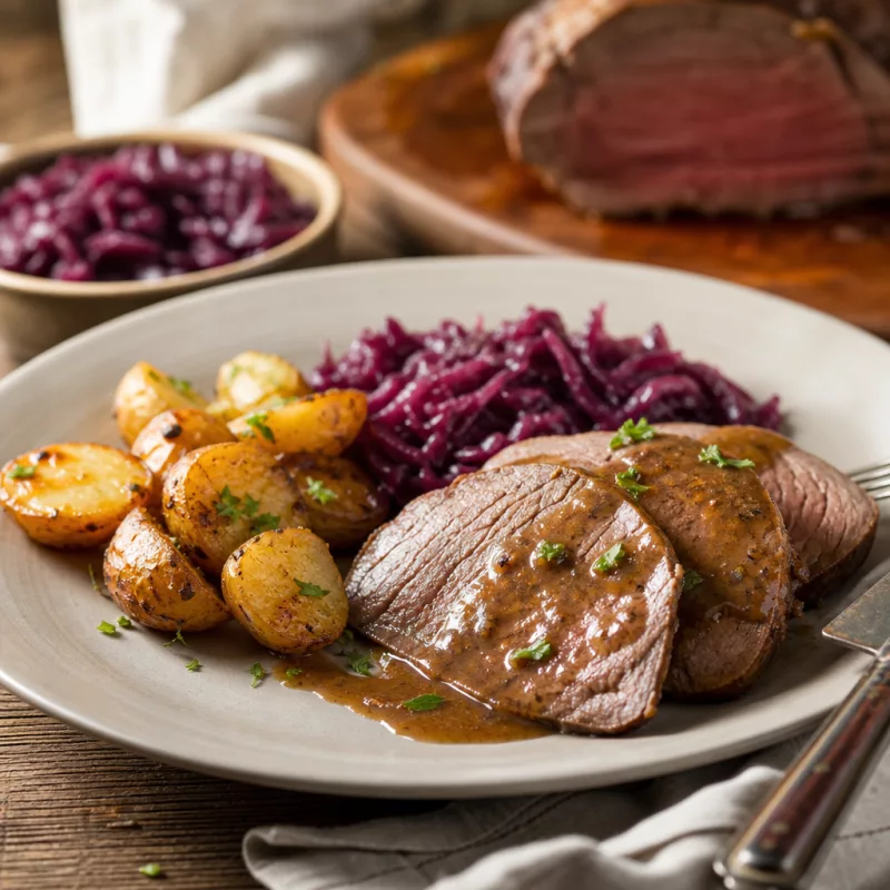 Sauerbraten: немецкое кислое жаркое с глубоким вкусом