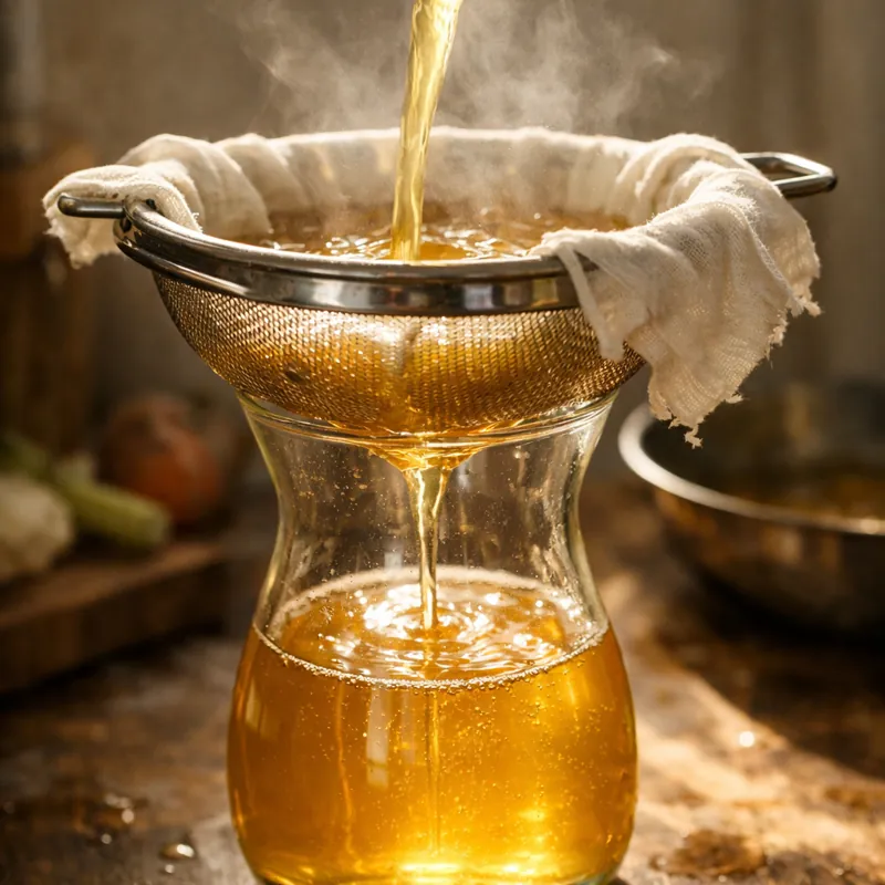 Осветление и оттяжка бульонов — в чём разница и есть ли она вообще?