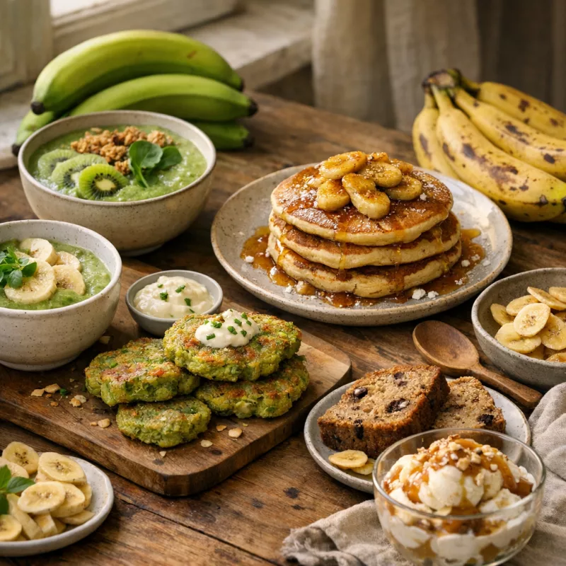 От зеленого до пятнистого какой банан выбрать для пользы