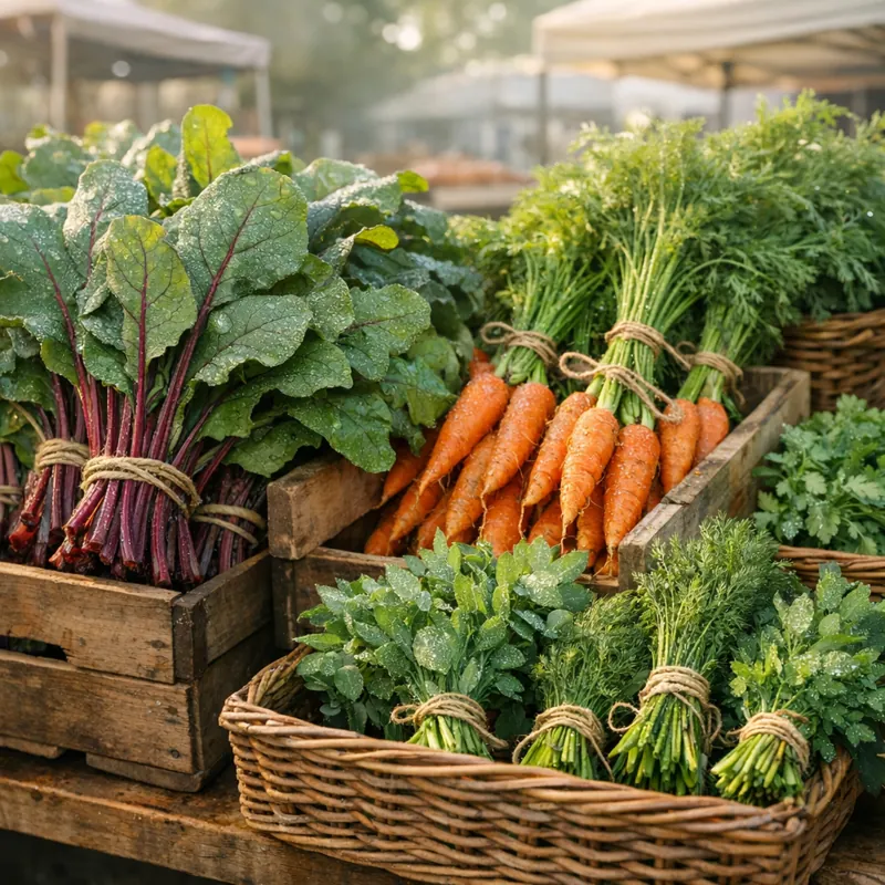 Овощная ботва, листва и съедобные травы: полный гид по «зелёной» кулинарии