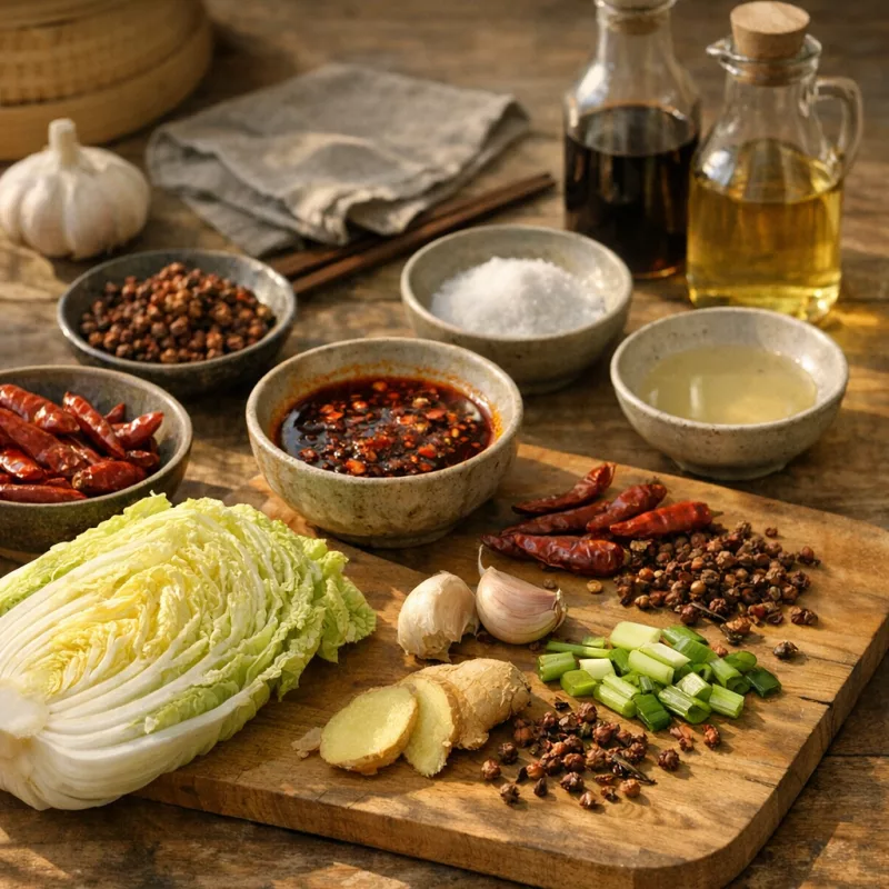 Суань Ла Бай Цай (酸辣白菜)