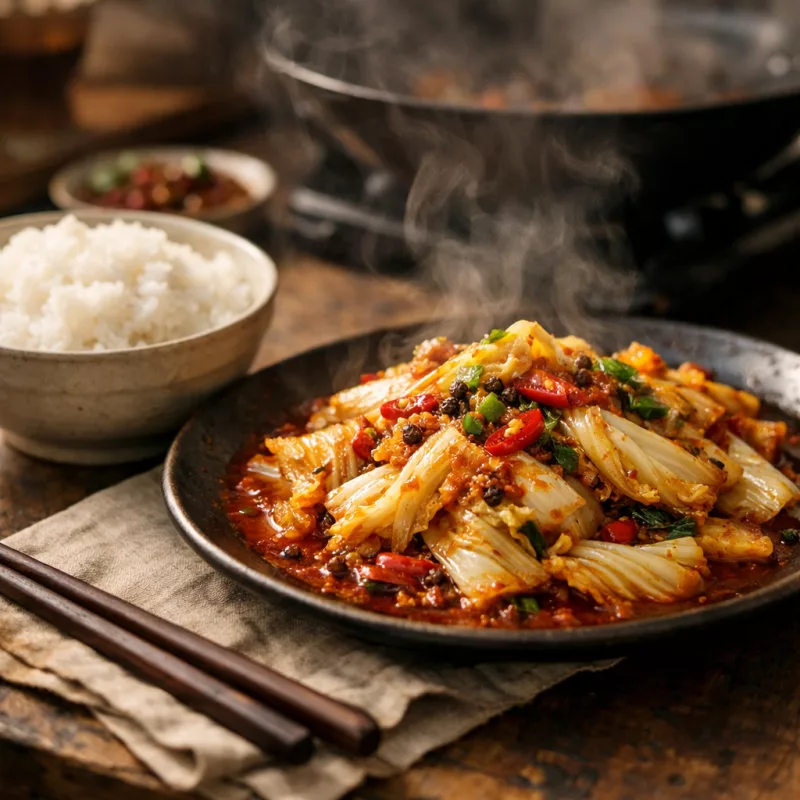Суань Ла Бай Цай (酸辣白菜)