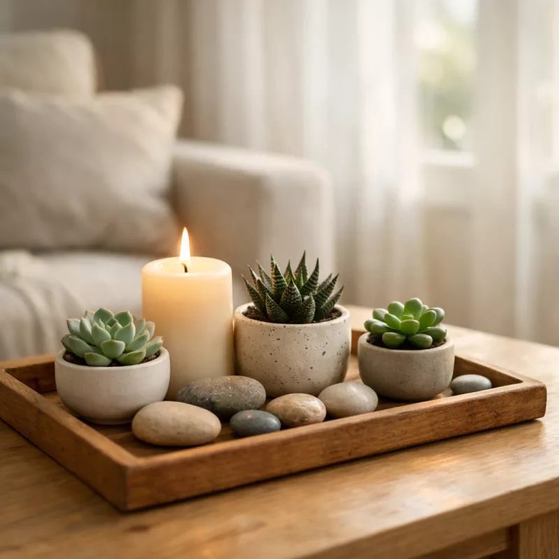 Подносы как элемент декора и организации домашнего пространства