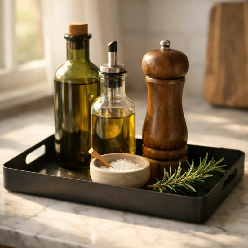 Подносы как элемент декора и организации домашнего пространства