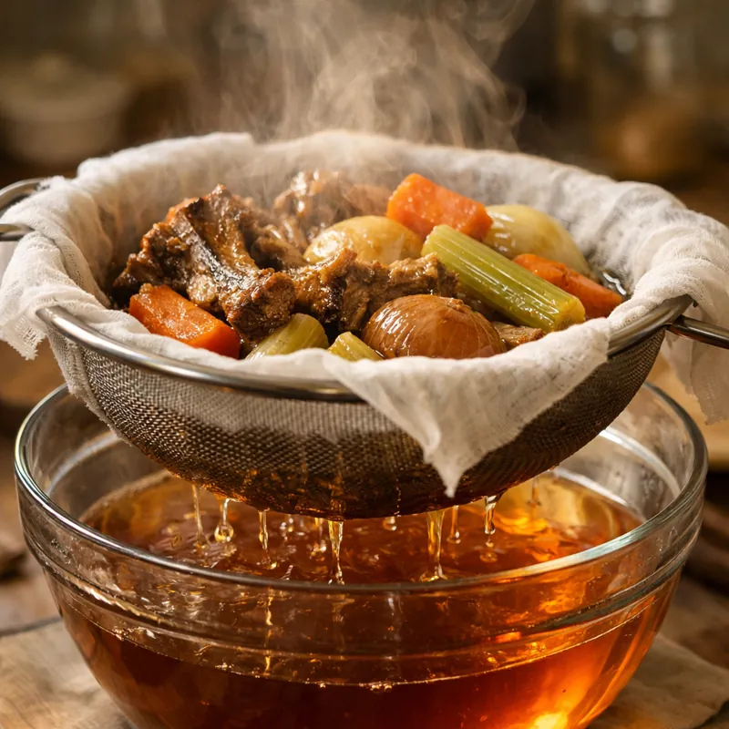 Прозрачные бульоны