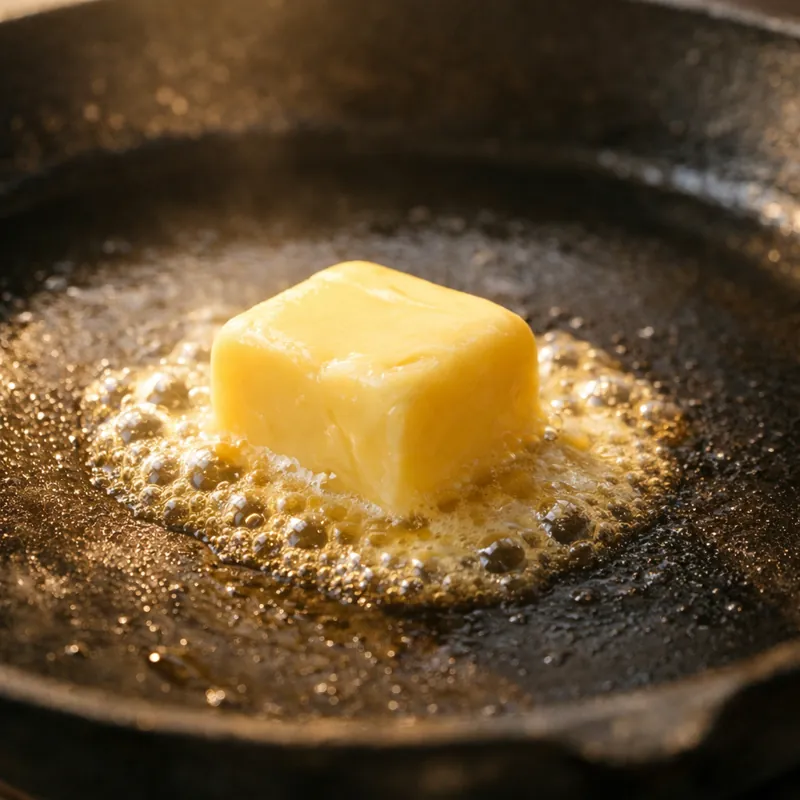 Растительное или сливочное масло для жарки яиц — что выбрать