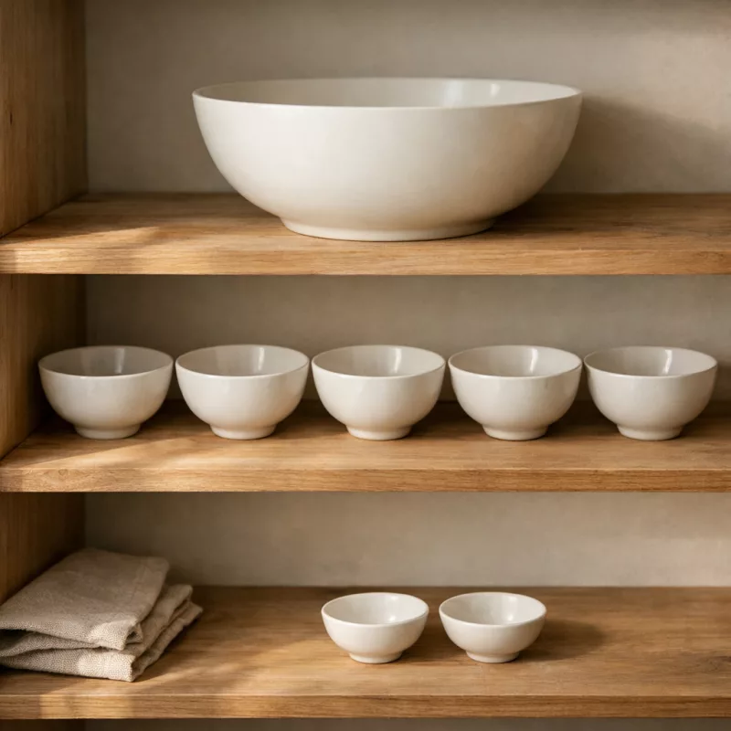 Салатница и пиала — два предмета посуды, которые часто путают