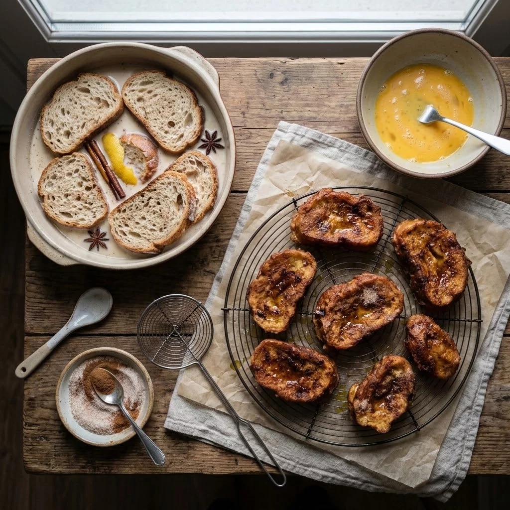 Хлеб для гренок (Pan de torrijas)