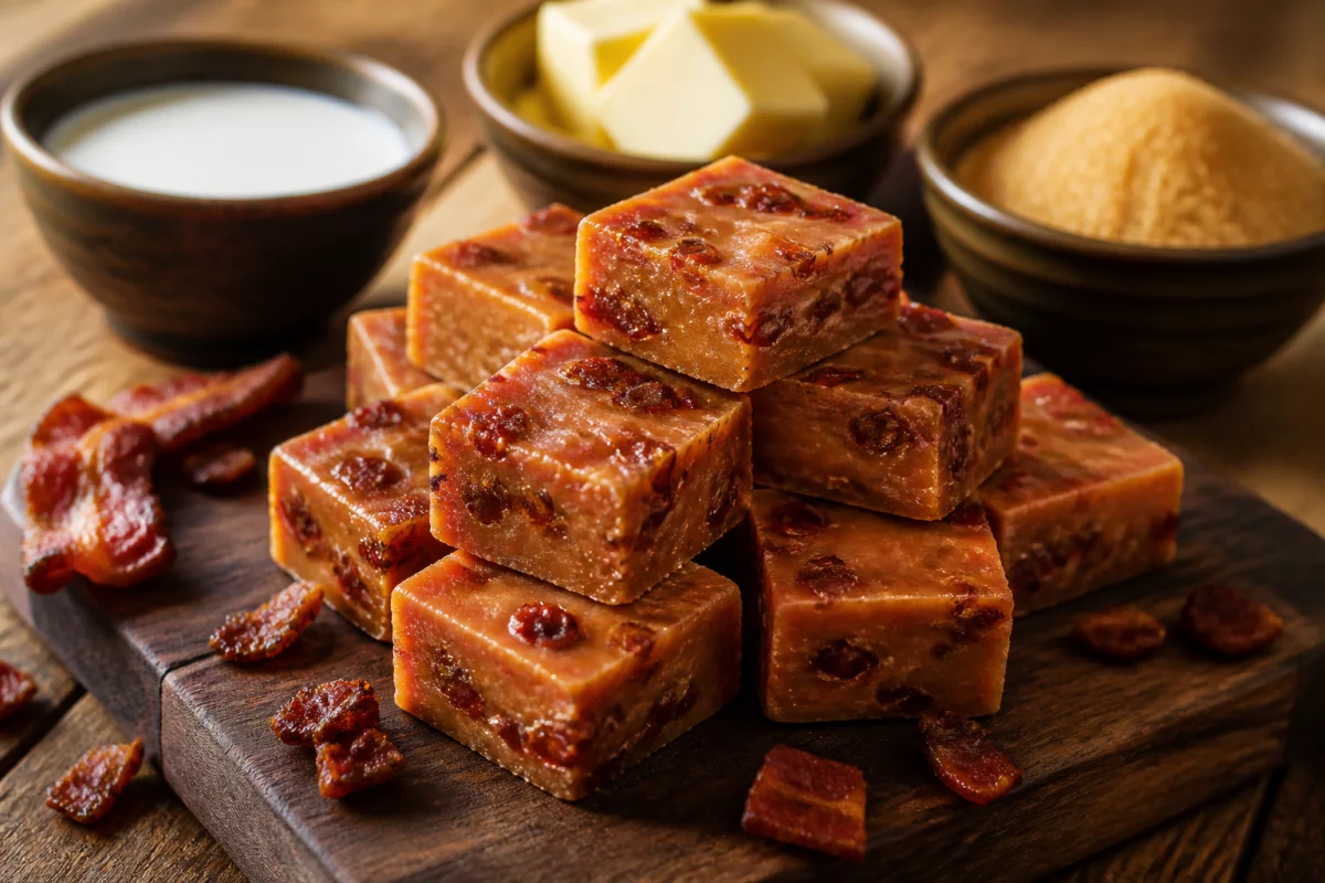 Карамельная помадка "Bacon Fudge"  с беконом