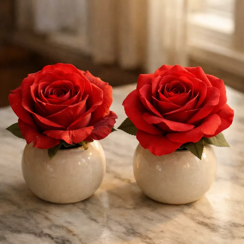 Стабилизированные и искусственные цветы в доме