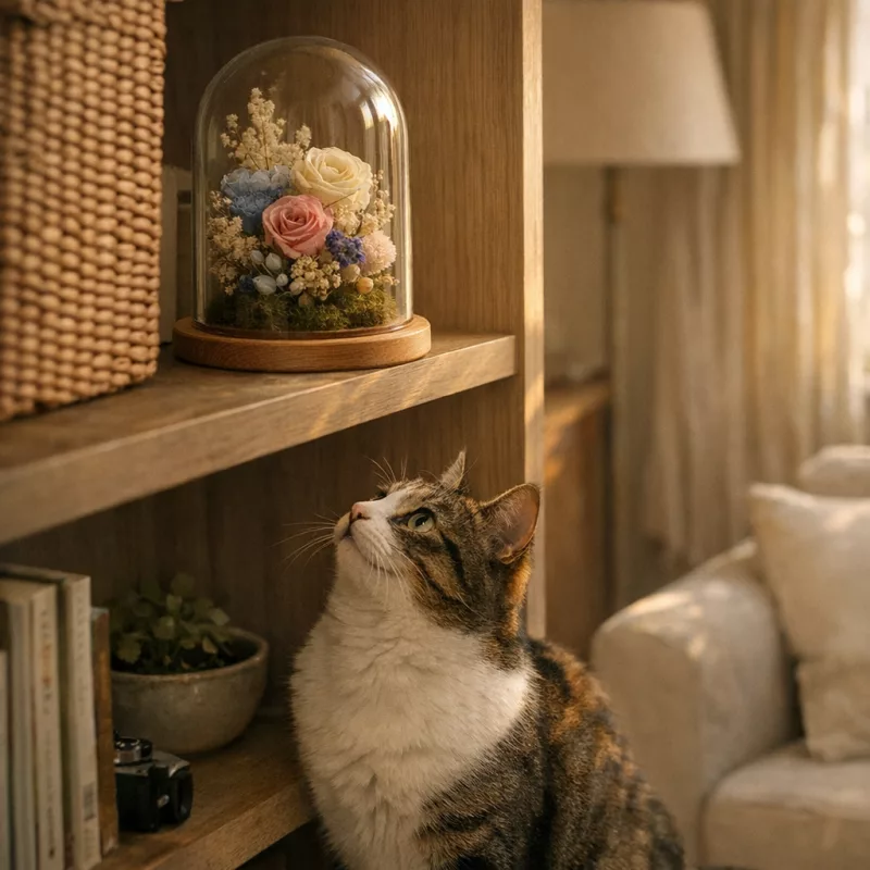 Стабилизированные и искусственные цветы в доме