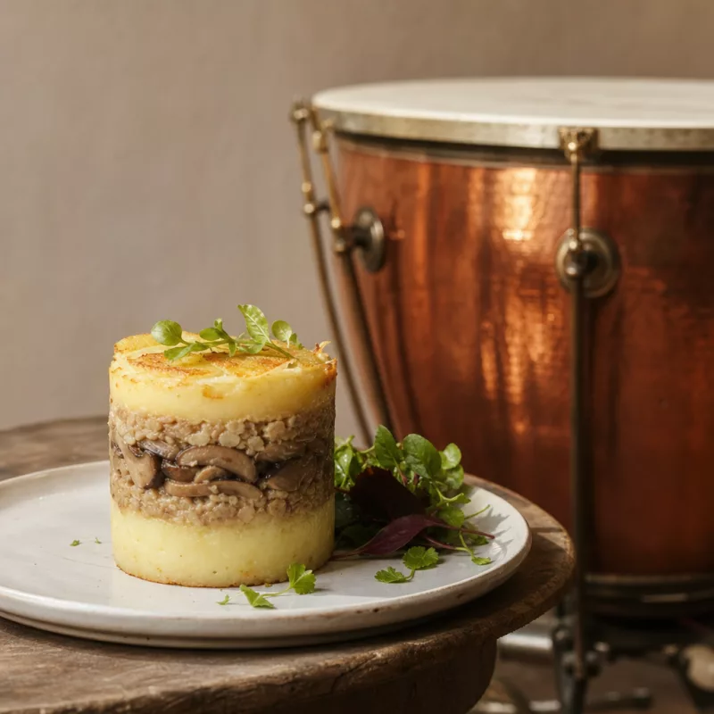 Тимбаль (timbale) как блюдо с архитектурой