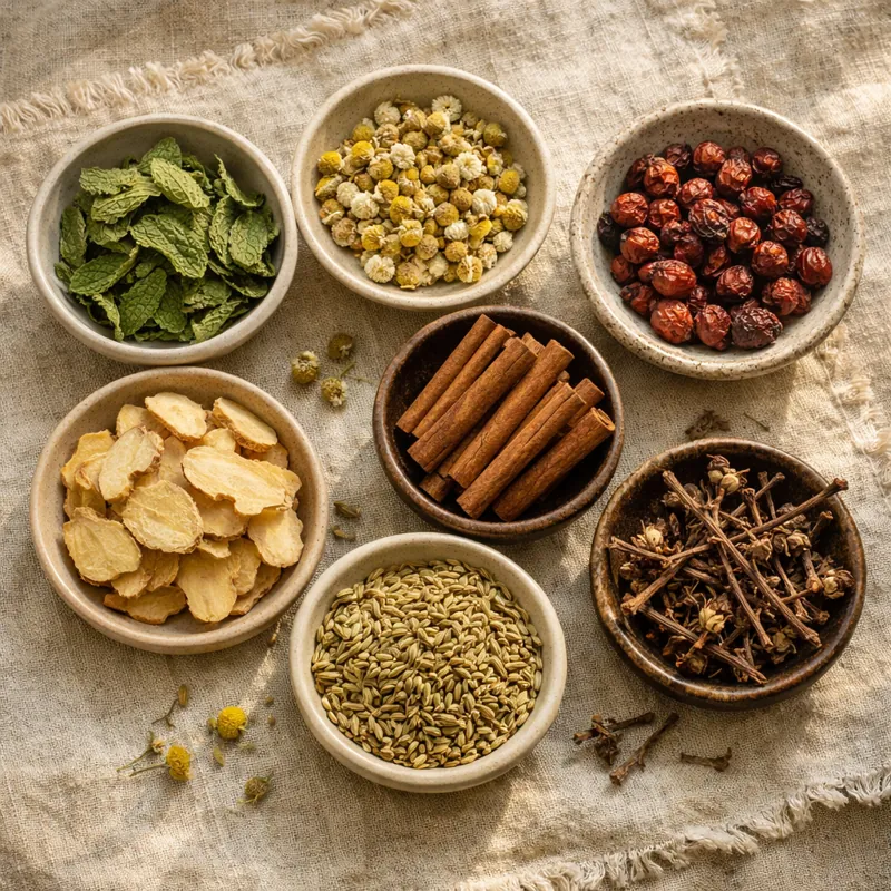 Тизаны — напитки из трав, ягод и фруктов, которые не являются чаем