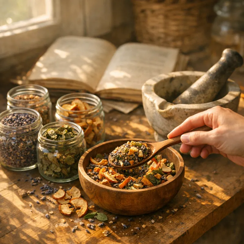 Тизаны — напитки из трав, ягод и фруктов, которые не являются чаем