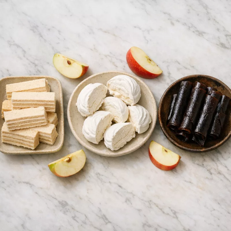 Три русские сладости из яблок — чем отличаются пастила, зефир и смоква