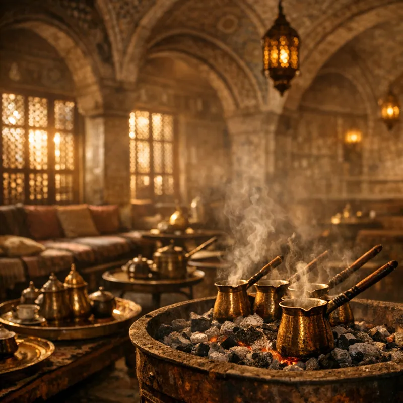 Турецкий чай: от кофейных дворцов Османской империи до стеклянных тюльпанов 