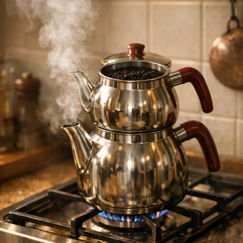 Турецкий чай: от кофейных дворцов Османской империи до стеклянных тюльпанов 