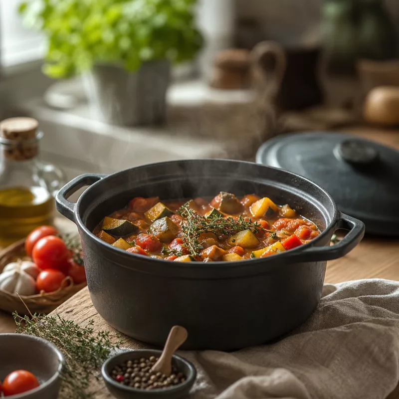 Овощное рагу (Vegetable stew) - это про тушение, а не про жарку