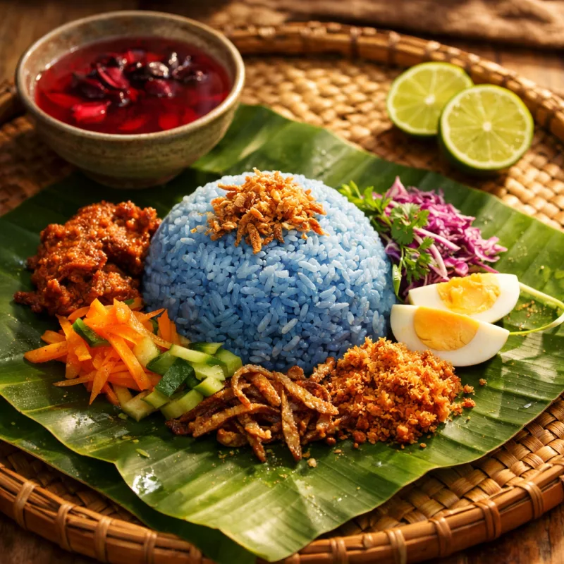 Тайский анчан - удивительный напиток из синих цветков