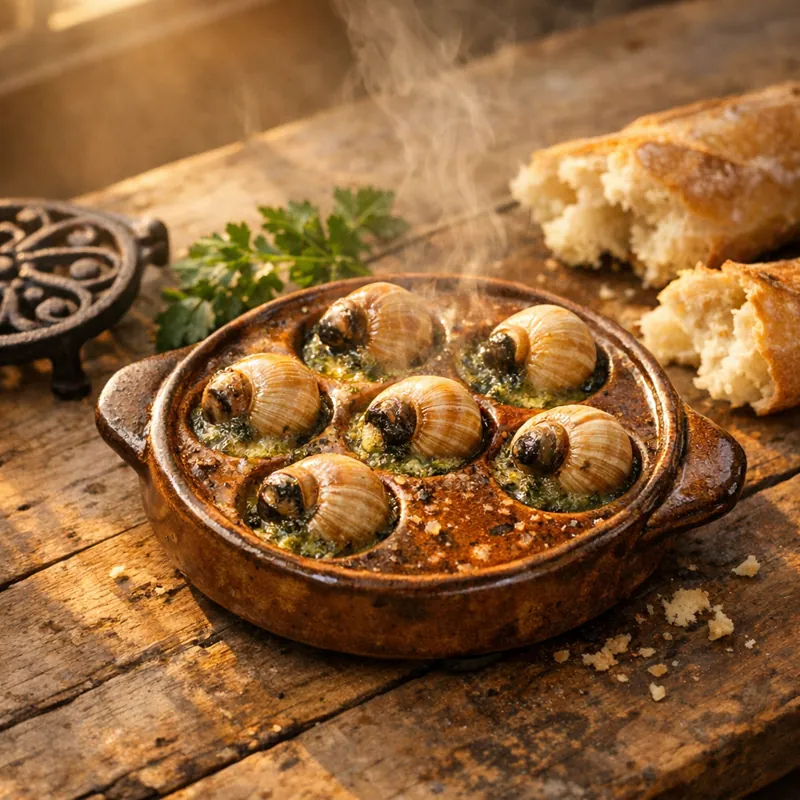 Улитки: от выбора до подачи на стол