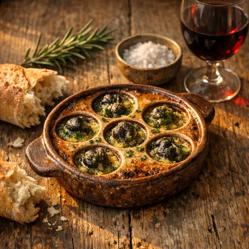 Улитки: от выбора до подачи на стол