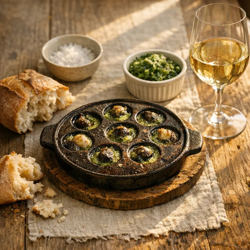 Улитки: от выбора до подачи на стол