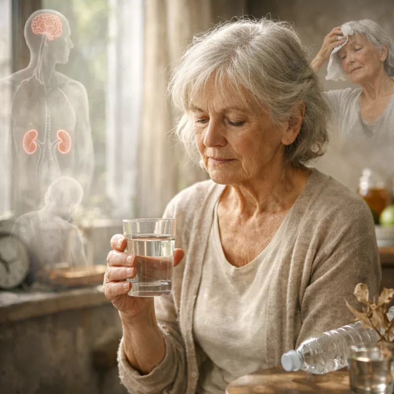 Вода для пожилых после 65 лет: как пить воду в течение дня без риска
