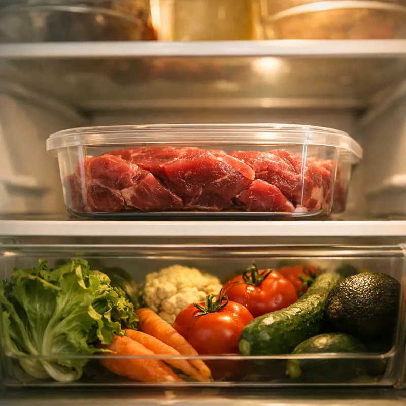 Вчерашняя еда может быть безопасной при правильном хранении