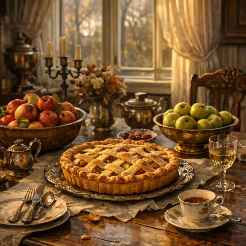 Забытые яблочные десерты из дореволюционных кулинарных книг