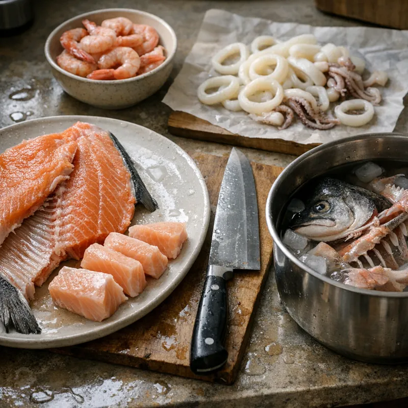 Заливное из рыбы и морепродуктов: от выбора продуктов до готового блюда