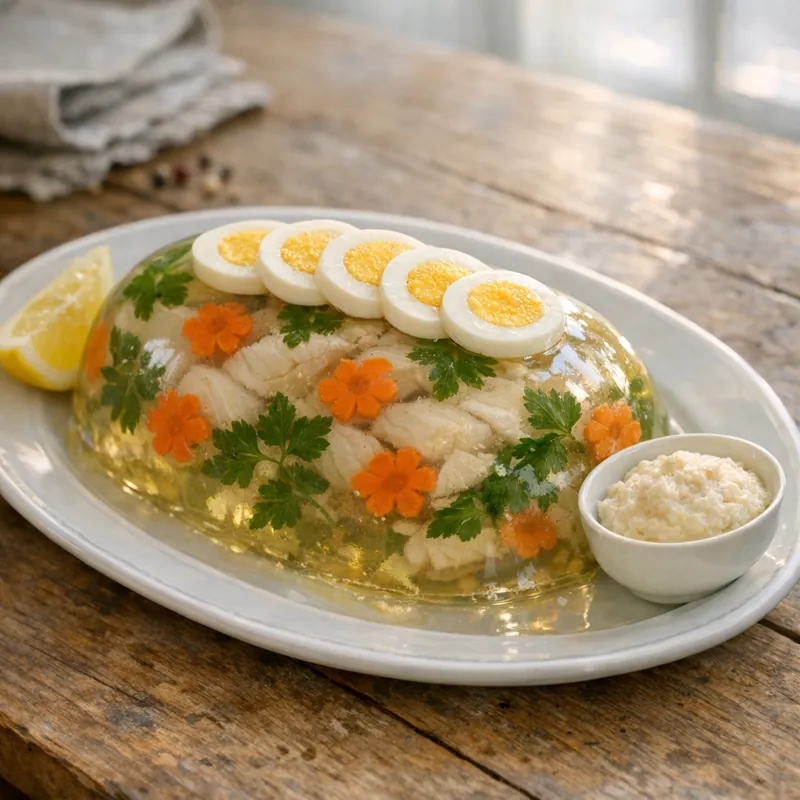 Заливное из рыбы и морепродуктов: от выбора продуктов до готового блюда