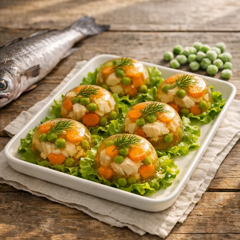 Заливное из рыбы и морепродуктов: от выбора продуктов до готового блюда