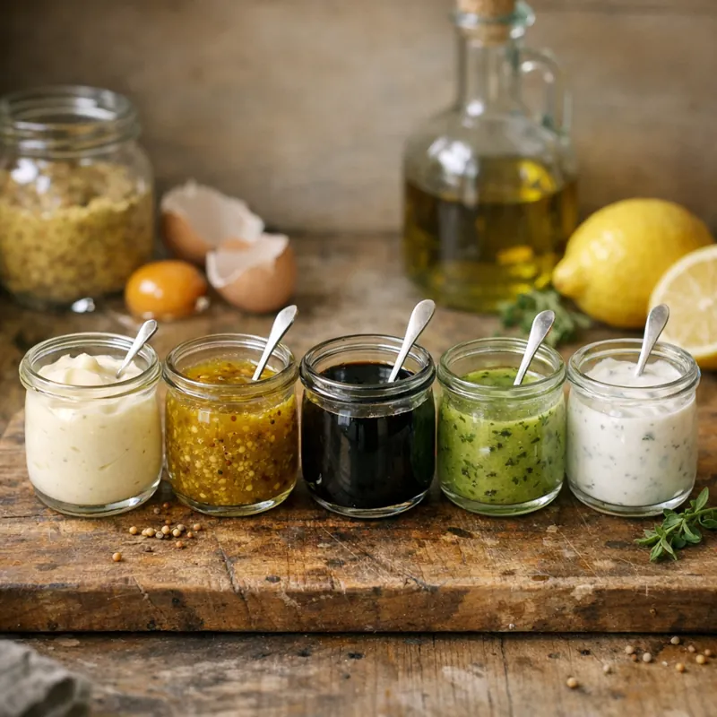 Заправки для салатов из свежих и приготовленных овощей: в чём разница