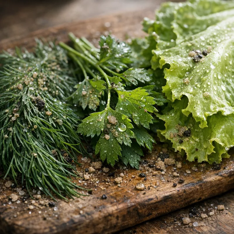 Зелень оказалась грязнее, чем вы думали — и вот как её правильно мыть