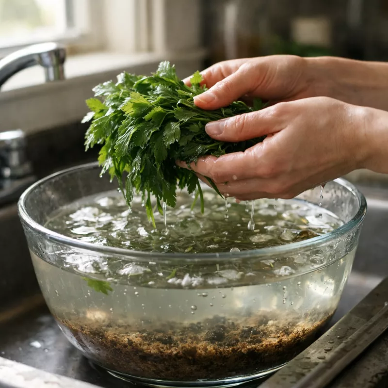 Зелень оказалась грязнее, чем вы думали — и вот как её правильно мыть