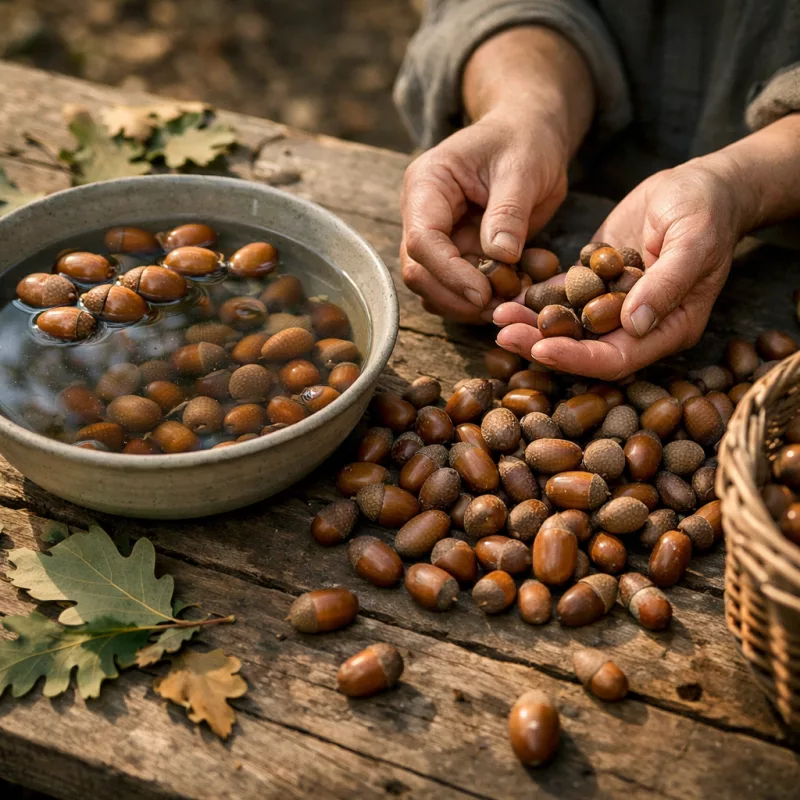 Желуди в кулинарии
