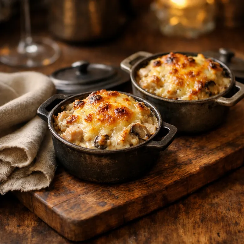 Жульен: от техники нарезки до горячей закуски в кокотнице