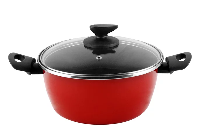 Кастрюля низкая Vitrinor V Poivre Rouge 24